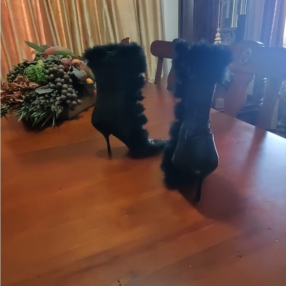 Leather Booties - image 1